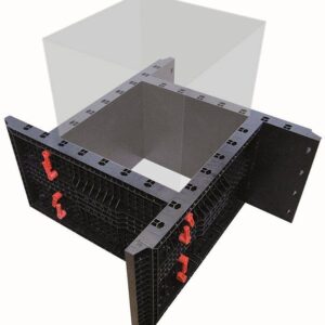 Пластиковая опалубка для колонн переменного сечения Geoplast GEOSTAR