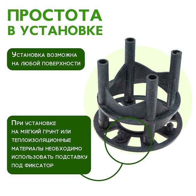 Фиксатор арматуры многоуровневый 25/30/35/40 упаковка 250 шт. — изображение 3