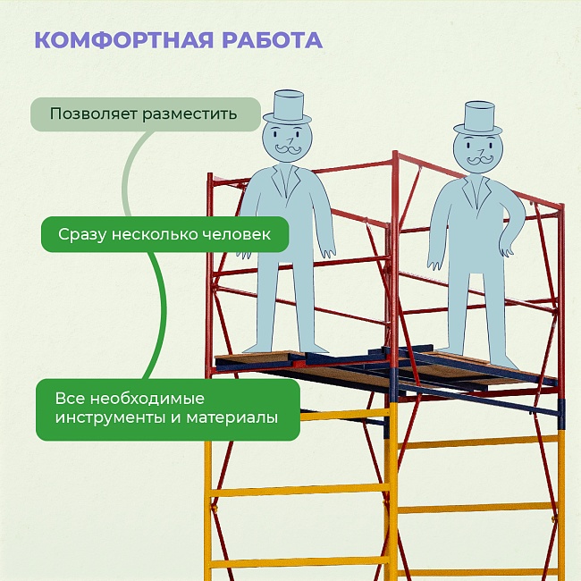 Вышка-тура ВСП 1.2х2.0, 5.2 м ver. 2.0 — изображение 8