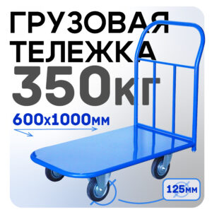 Платформенная тележка Промышленник 1000х600 П-6.10 125 мм